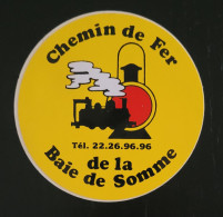 Autocollant Vintage Chemin De Fer De La Baie De Somme - Stickers