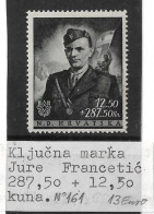 Croatia-NDH, Year 1944, No 161, Jure Francetic - Croacia