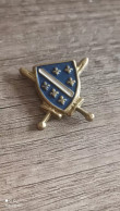 Golden Lilly War Period Badge Army Bosnia And Hercegovina PAYPAL ONLY - Esercito