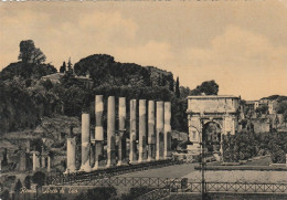 AD351 Roma - Arco Di Tito - Foro Romano / Viaggiata 1953 - Altri Monumenti, Edifici