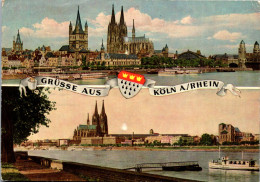 51742 - Deutschland - Köln , Mehrbildkarte - Gelaufen 1962 - Köln