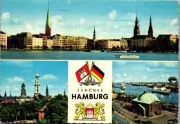 51725 - Deutschland - Hamburg , Mehrbildkarte - Gelaufen  - Autres & Non Classés