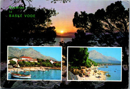 51717 - Kroatien - Baska Voda , Mehrbildkarte - Gelaufen 1978 - Kroatien