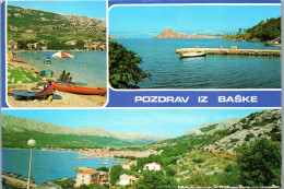 51716 - Kroatien - Baska , Mehrbildkarte - Gelaufen 1984 - Croatia