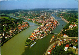 51706 - Deutschland - Passau , Panorama - Gelaufen 1991 - Passau