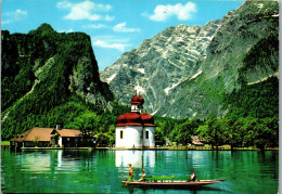 51689 - Deutschland - Königssee , St. Bartholomä Mit Watzmann Ostwand - Gelaufen 1979 - Berchtesgaden