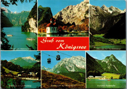 51685 - Deutschland - Königssee , Mehrbildkarte - Gelaufen 1982 - Berchtesgaden