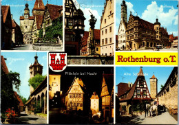 51623 - Deutschland - Rothenburg O. D. Tauber , Markusturm , Klingentor , Alte Schmiede . Georgsbrunnen - Rothenburg O. D. Tauber