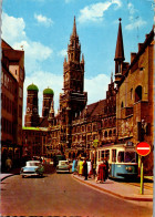 51611 - Deutschland - München , Frauenkirche Und Rathaus - Gelaufen 1965 - München