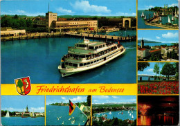 51615 - Deutschland - Friedrichshafen , Am Bodensee , Mehrbildkarte - Gelaufen 1971 - Friedrichshafen