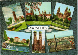 51606 - Deutschland - München , Mehrbildkarte - Gelaufen 1965 - München