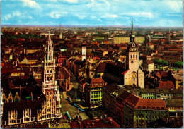 51599 - Deutschland - München , Blick Von Der Frauenkirche Auf St. Peter U. Rathaus - Nicht Gelaufen  - Muenchen