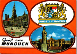 51592 - Deutschland - München , Marienplatz , Bayer , Maximilianeum - Gelaufen  - München