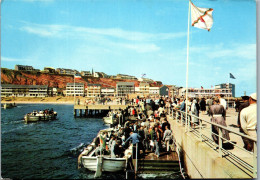 51550 - Deutschland - Helgoland , Landungsbrücke - Gelaufen 1969 - Helgoland