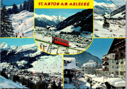 51486 - Tirol - St. Anton , Am Arlberg , Mehrbildkarte - Gelaufen 1977 - St. Anton Am Arlberg