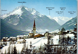 51472 - Tirol - Telfes , Stubaital , Blick Gegen Habicht Und Zuckerhütl - Gelaufen  - Neustift Im Stubaital