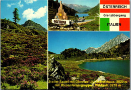 51453 - Tirol - Staller Sattel , Stallersattel Mit Obersee Und Schutzhaus , Riesenfernergruppe , Wildgall - Gelaufen  - Defereggental