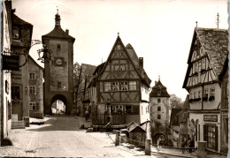 51436 - Deutschland - Rothenburg O. D. Tauber , Plönlein - Gelaufen 1956 - Rothenburg O. D. Tauber