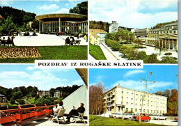 51414 - Slowenien - Rogaska Slatina , Mehrbildkarte - Gelaufen 1983 - Slowenien