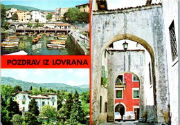 51367 - Kroatien - Lovran , Mehrbildkarte - Gelaufen 1984 - Kroatien