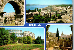51354 - Kroatien - Pula , Mehrbildkarte - Gelaufen 1982 - Kroatien