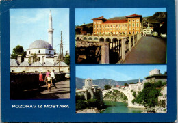 51339 - Bosnien Herzegovina - Mostar , Mehrbildkarte - Gelaufen 1970 - Bosnië En Herzegovina