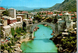 51321 - Bosnien Herzegovina - Mostar , The Old Bridge - Gelaufen 1979 - Bosnië En Herzegovina