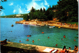 51318 - Kroatien - Malinska , Beach , Strand , Bucht - Gelaufen 1973 - Croatia