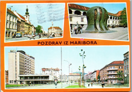 51296 - Slowenien - Maribor , Mehrbildkarte - Gelaufen 1980 - Slovenia