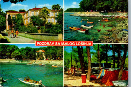 51299 - Kroatien - Mali Losinj , Camping , Mehrbildkarte - Gelaufen 1973 - Croatie