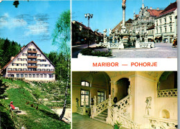 51298 - Slowenien - Maribor , Pohorje , Mehrbildkarte - Gelaufen 1980 - Slovénie