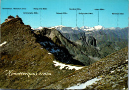 51982 - Kärnten - Hannoverhaus , Blick Auf Die Hohen Tauern , Mausoleum - Gelaufen  - Mallnitz