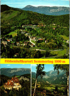 51919 - Niederösterreich - Semmering , Blick Gegen Raxalpe , Südbahnhotel , Schneeberg - Gelaufen 1981 - Semmering
