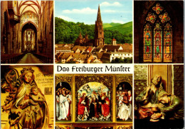 51909 - Deutschland - Freiburg , Münster , Mehrbildkarte - Gelaufen 1976 - Eglises Et Couvents