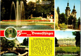 51834 - Deutschland - Donaueschingen , Mehrbildkarte - Gelaufen 1975 - Donaueschingen