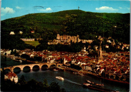 51824 - Deutschland - Heidelberg , Blick Vom Philosophenweg - Gelaufen 1977 - Heidelberg