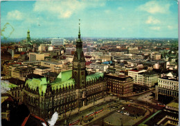 51762 - Deutschland - Hamburg , Rathaus Und Innenstadt - Gelaufen 1974 - Andere & Zonder Classificatie