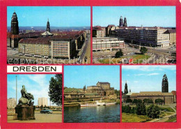 72891161 Dresden Thaelmann Str Pirnaischer Platz Bronzeplastik Semperoper Gastst - Dresden