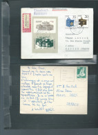 RfA, ET ALLEMAGNE- Lot De 4 Lettres Affranchies Dont ENTIERS, Cartes Postale , à éxaminer Pb196 - Other & Unclassified