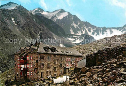 72891101 Nuernbergerhuette Mit Feuerstein Und Stubaier Alpen Nuernbergerhuette - Andere & Zonder Classificatie