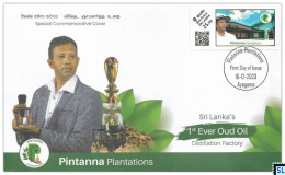 Sri Lanka Stamps 2023, Oud, Pintanna, Kumar Dharmasena, SFDC Folder - Sri Lanka (Ceylan) (1948-...)