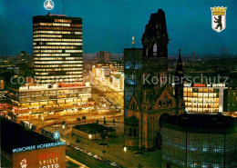 72891031 Berlin Europa Center Und Kaiser Wilhelm Gedaechtniskirche Berlin - Altri & Non Classificati