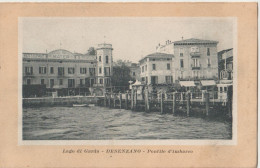 Cartolina  Desenzano (Italia) Hotel Mayer Pontile D'imbarco   Ed Pandini - Other & Unclassified