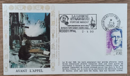 YT N°2634 - LA LEGION ETRANGERE / FORT DE NOGENT - ROISSY AEROPORT CHARLES DE GAULLE - 1990 - Storia Postale