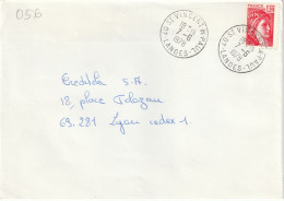 CAD   / N°   1974    40 - 40 - ST  VINCENT - DE - PAUL - LANDES - Manual Postmarks