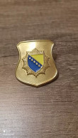 Badge Of Police Forces Bosnia And Hercegovina PAYPAL ONLY - Policia