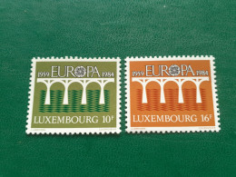 TIMBRES   LUXEMBOURG  ANNEE  1984    N  1048  /  1049     NEUFS  LUXE** - Neufs