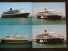 CUNARD QUEEN MARY 2 (QM2) "SET" OF 4 POSTCARDS - Dampfer