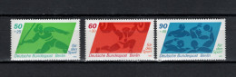 Germany - Berlin 1980 Sport, Javelin, Weightlifting, Waterball Set Of 3 MNH - Summer 1980: Moscow