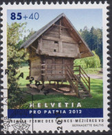 2012 Schweiz Pro Patria, Kleinbauten, Grenier ⵙ Zum:CH B318, Mi:CH 2250, Yt:CH 2178 - Used Stamps